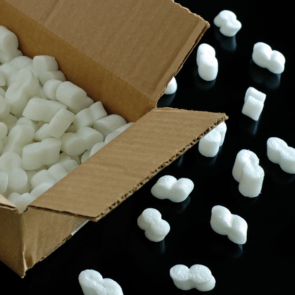 Polystyrene Foam Packing Beads Pieces Chips Void Filling UK
